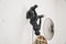 Housevitamin Hanging Monkey lamp Black