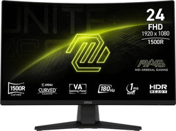 MSI MAG 242C - Curved Gaming Monitor - 180 Hz - 24 inch