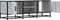 vidaXL - Tv-meubel - 120x35x41 - cm - bewerkt - hout - metaal - grijs - sonoma - eiken