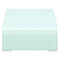 vidaXL - Tv-meubel/monitorverhoger - 40x25x11 - cm - glas - groen - groen