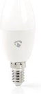 Nedis SmartLife Multicolour Lamp - Wi-Fi - E14 - 350 lm - 4.5 W - RGB / Warm Wit - 2700 K - Android / IOS - Kaars - 1 Stuks