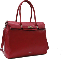 Gigi Fratelli Dames Leren Laptoptas 15 inch Romance ROM0038 Rood