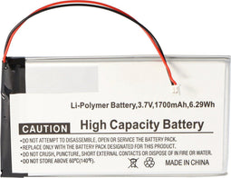 Batterij geschikt voor Iriver H320, 1700mAh
