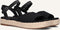 TOMS Abby Sandalen - Wandelsandalen - Gekruiste band - Zwart - Maat 41