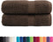 vidaXL - Gastendoekjes - SOLUND - 2 - st - 600 - g/m² - 30x30 - cm - bruin