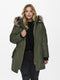 ONLY CARMAKOMA CARIRENA PARKA COAT - Dames Jas - Met capuchon - M-46/48