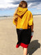 Poncho Wave Hawaii Zip Poncho Bamboo Dusty M WH4016 Multikleur 100x75 cm