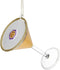 Ornament Cocktailglas Geel 11cm