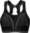 Shock Absorber Ultimate Run Bra S5044 - Sportbeha Dames - Extreme ondersteuning - Zwart/Zilver 80E