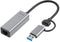 i-tec C31METAL25LAN - USB-C Ethernet Adapter - 2.5Gbps
