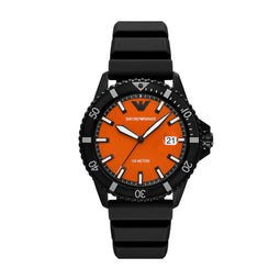 Emporio Armani Heren Horloge - Polshorloge 42 mm - Zwart