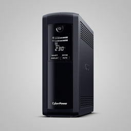 Cyberpower VP1600ELCD-FR - UPS 1,6kVA 900W - Piekenergiewaarde 450J - Ingangsvoltage min 167V