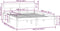 vidaXL - Bedframe - massief - grenenhout - honingbruin - 160x200 - cm