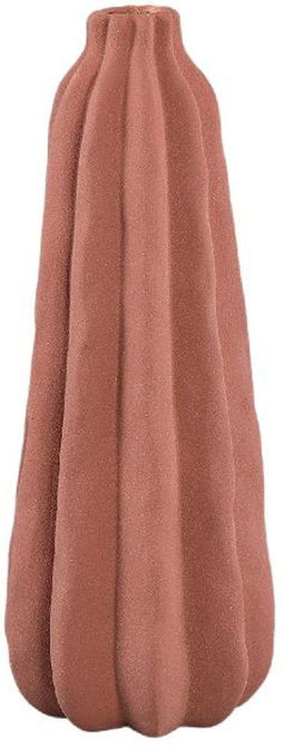 PTMD Bloempot Tiggy - 12x12x31 cm - Porselein - Roest