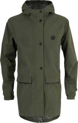 AGU GO Parka Kids - Regenjas Essential - Waterdicht & Ademend - Groen - 140