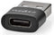 Nedis CCGB60920BK - USB-A naar USB-C Adapter - 480 Mbit/s - Zwart