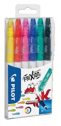 Pilot - Viltstift pilot sw-fc frixion colors m ass 6st