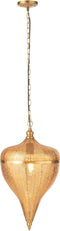 J-Line hanglamp Druppel - metaal - goud - large