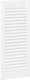 vidaXL - Kastdeur - louvre - design - 69x29,5 - cm - wit