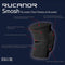 Rucanor Smash - Kniebeschermers - Schokabsorberend - Zwart (2 stuks)