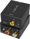 LogiLink CA0102 - Audio Converter - Analoge L/R naar digitale coaxiale en Toslink - Zwart