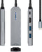 Aisens ASUC-5P003-GR - Hub USB - 4K Ultra HD - Grijs