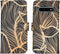 iMoshion Hoesje Geschikt voor Samsung Galaxy S10 Hoesje Met Pasjeshouder - iMoshion Design Softcase Bookcase - Goud / Zwart / Golden Leaves