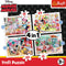 Trefl Minnie Mouse - 4-in-1 puzzel - 12/15/20/24 stukjes (4 stuks)
