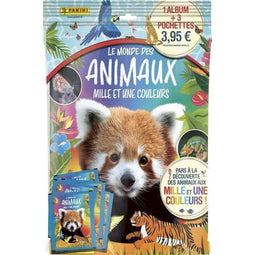 PANINI Animals (2025) - Starter Pack - Album + 3 hoesjes + 15 stickers (1 pack)