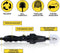 Dunlop Schoonmaakborstel - Velgenborstel - Roterend - Slangaansluiting 3/4