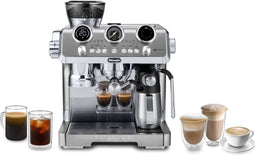 DeLonghi La Specialista Maestro EC9885 - Espressomachine - 2,5L watertank 19 bar ingebouwde molen - Zilver