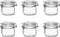Rocco Bormioli Weckpot Fido 12,5 cl 6 stuk(s)