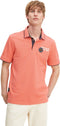 TOM TAILOR decorated polo - Heren Poloshirt - Katoen - Maat XXL