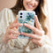 Selencia Hoesje Geschikt voor Samsung Galaxy A33 Hoesje - Selencia Zarya Fashion Extra Beschermende Backcover - groen