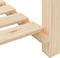 vidaXL - Tuinbak - met - Plank - 71x37x76 - cm - Massief - Vurenhout