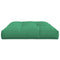Palletkussen 120x80x12 cm stof groen