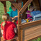 Backyard Discovery Cedar Cove Speeltoren met Schommels, Glijbanen en Uitkijktoren