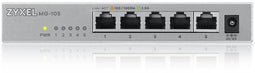 ZyXEL MG-105 - 5-poorts 2,5 Gb unmanaged switch - Plug-n-play 25 Gbps schakelcapaciteit