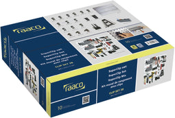 Raaco Super Clip set - Gereedschapswand - 4 panelen - 40 haken/houders