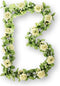 Basil Roses Flower Garland Bloemenstreng - Met Rozen - Wit