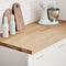 vidaXL - Keuken - werkblad - rechthoekig - 120x63,5x4 - cm - massief - eikenhout