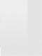 vidaXL - Nachtkastjes - 2 - st - 40x30x40 - cm - bewerkt - hout - hoogglans - wit