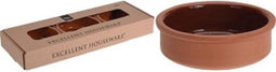 Tapasschalen terracotta 3 stuks