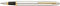 Sheaffer vulpen - VFM E9422 - M - Polished chrome gold plated - SF-E0942253