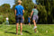 Outdoor Play Kubbspel - Speelgoed - Berkenhout - Geleverd met draagzak - Inclusief handleiding