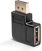 Lindy 41333 - DisplayPort Adapter - 1x DisplayPort bus naar 1x DisplayPort stekker - Zwart