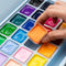 HIMI Gouache - set van 24 kleuren - 30ml per kleur - Ice Blue Limited edition (24 stuks)