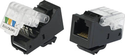 TRU COMPONENTS 93014c936 Modulaire bus, zonder gereedschap 1572349 Bus, recht Zwart 1 stuk(s)