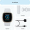Fitbit Sense 2 - Smartwatch - Stressmeting en slaapmonitoring - Goud (Blauw Wit)