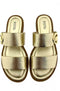 Michael Kors - Summer Sandal - Dames Slippers - Goud (maat 37)